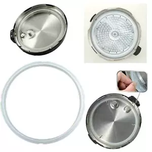 22-32cm Replacement Silicone Rubber Clear Gasket Pressure Seal Cooker U1S1 FAST - Picture 1 of 13
