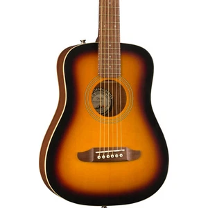 Fender Redondo Mini Dreadnought Acoustic Guitar, Spruce Top, Sunburst - Picture 1 of 3