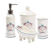 SET ACCESSORI BAGNO 4PZ