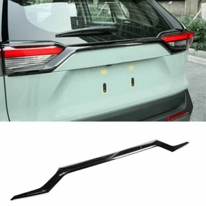 For Toyota RAV4 2019-2024Piano Black Rear Trunk Lid Middle Protector Strip Cover - Picture 1 of 7
