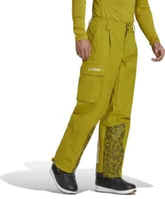Nuevos pantalones para nieve de nailon postconsumo Adidas TERREX de 3 capas para hombre talla M precio de venta sugerido por el fabricante 400 USD Foto 1 de 4