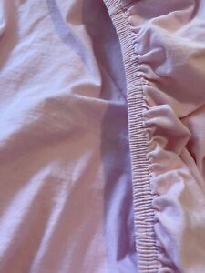 George cotbed pink fitted sheet brushed cotton 