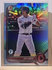 2022 Bowman Draft 1st Edition Sky Blue Foil Joe Lampe. 