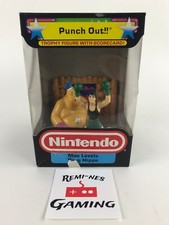 Vintage Nintendo Mario Zelda Punch out Trophy Figure Little Mac and King Hippo