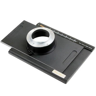 Nikon D4 DF D7000 DSLR Digital Back Adapter For 4x5“ Camera Toyo Linhof Ebony - Image 1 of 4