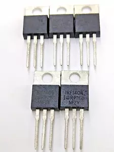 IRF1404 Rettificatore internazionale transistor MOSFET 40V 202A 333W IRF1404PBF 5 PZ - Foto 1 di 2