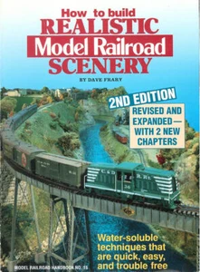 KALMBACH HOW TO BUILD REALISTIC MODEL RAILROAD SCENERY 2nd ED 1989 DAVE FRARY - Imagen 1 de 3
