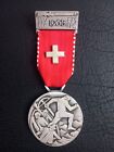 Szwajcarska wstążka medal 1965 strzelanie festiwal tir nagroda vintage medal