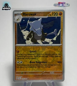 Marowak 073/142 Reverse Holo Pokemon TCG: Stellar Crown Karte MINT SHIPPED TODAY - Bild 1 von 2