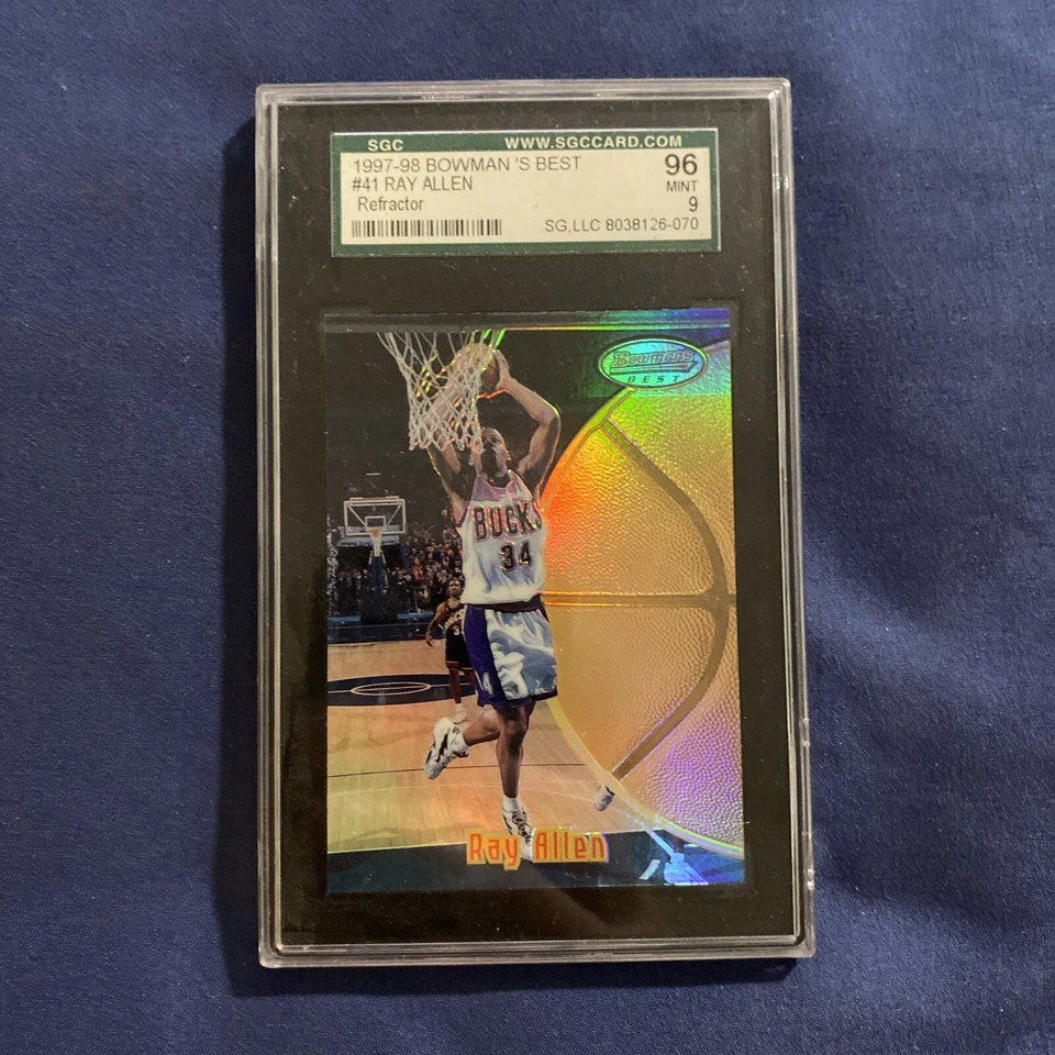 Bowman’s Best Refractor Ray Allen 1997 como nuevo Sgc 96 holograma limpio Foto 1 de 2