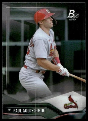 2021 Bowman Platinum #38 Paul Goldschmidt - Image 1 of 2