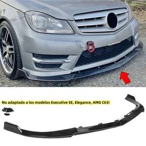 Para Mercedes Clase C W204 C204 S204 2011-2014 de separador de labios delanteros - Imagen 1 de 17
