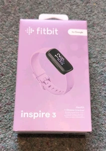 Fitbit Inspire 3 Lilac Silicon Strap Activity Tracker (FB424BKLV) - Picture 1 of 2
