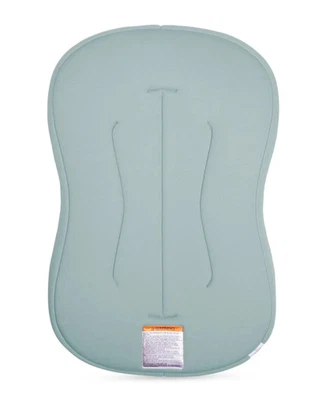 Curva tumbona bebé Snuggle Me (0-6 meses), verde pizarra, acolchada, algodón orgánico Foto 1 de 4