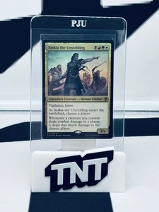Magic The Gathering Saskia The Unyielding Foil (041/351) C16 Commander - Picture 1 of 6