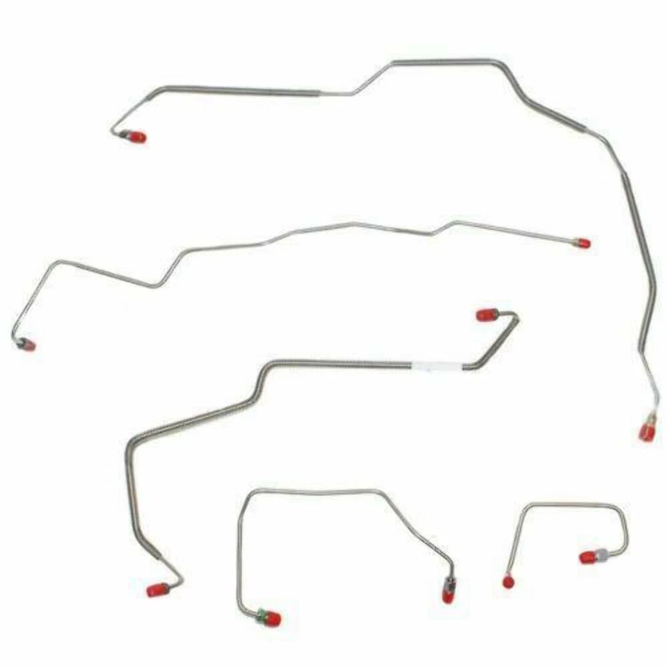 For Chevrolet Cavalier 2000-2002 Front Brake Line Kit Steel XKT0001OM-CPP - Image 1 of 1