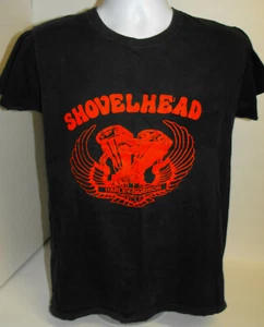 RARE!!! TRUE VINTAGE!! Harley Davidson pocket T Shirt 1970s Shovelhead Large - Picture 1 of 3