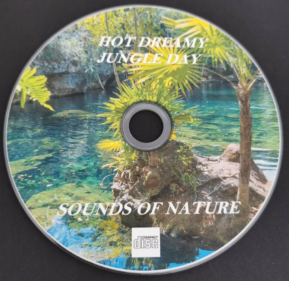 Natural Sounds Hot Dreamy Jungle Day CD- Relaxation, Stress Relief Deep Sleep  - Image 1 of 1