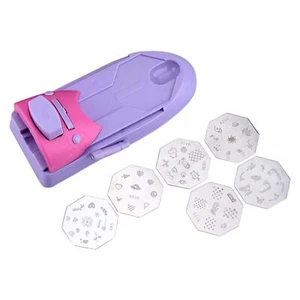 Zum Selbermachen Nageldrucker einfach zu bedienen langlebig tragbar Haushalt Nail Art Geräte - Bild 1 von 6