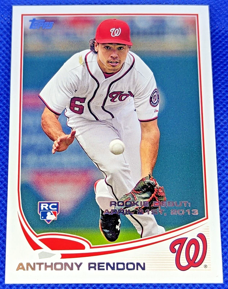 ANTHONY RENDON 2013 Topps Update ROOKIE DEBUT #US233 RC Washington NATIONALS - Image 1 of 3