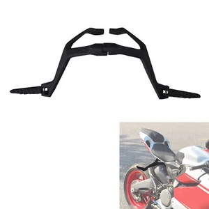 Black Passenger Foot Pegs Bracket Fit For Ducati 859 899 959 1199 1299 Panigale - Picture 1 of 13