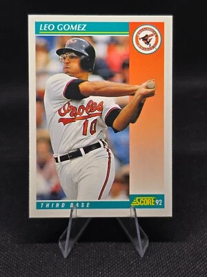 1992 Score #240 Leo Gomez Baltimore Orioles - Image 1 of 3