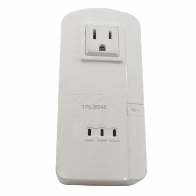Trendnet TPL-304E /TPL-304E2K/A Powerline AV Adapter 200 Mbps Original  - Image 1 of 3