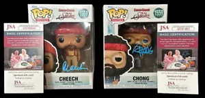 Cheech & Chong Signed Funko Pops! Up In Smoke #1558 & #1559 (JSA) - Picture 1 of 6