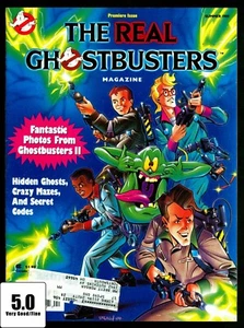 Vintage The Real Ghostbusters Magazine #1 Summer 1989 (Premiere) VG/FN 5.0 RARE! - Picture 1 of 3