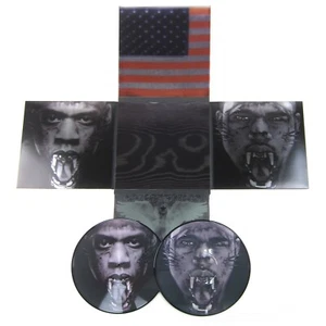 Jay Z And Kanye West Watch The Throne 2012 (Picture Disc) 2LP Vinyl Very Rare! - Picture 1 of 6