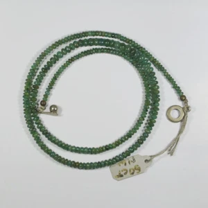 50.94Cts Ultra Rare Color Natural Zambia Emerald Bead Nickels...!!!! - Picture 1 of 2