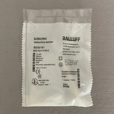 New In Box BALLUFF BES 516-113-S4-C Inductive Proximity Sensor Free Shipping - Image 1 of 4