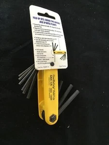 Bondhus 12589 2 Piece Sae Fold-Up Hex Key Set, 12589 - Picture 1 of 3
