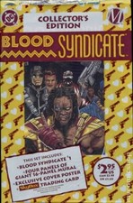 Blood Syndicate 1DP Direct Variant Polybagged With Card VF 1993 Stock Image