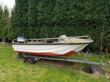14 foot dory speed boat and yamaha 55hp outboard engine