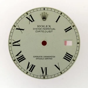 Rolex Datejust originale da uomo 36 mm 16200 16014 bianco opaco quadrante romano S/S #A7 - Foto 1 di 8