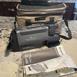 Vintage Sharp MODEL VL-L63U HQ Slimcam Camcorder AI System UNTeSTED - Picture 1 of 8