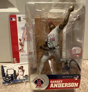 Garrett Anderson- Mcfarlane MLB Angels Series 10 With Home Run Derby Jersey Card