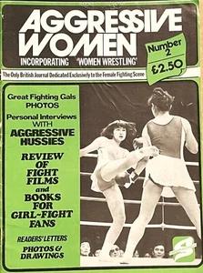 Aggressive Women magazine  Number 2 from 1978 female fighting scene women boxing - Picture 1 of 1