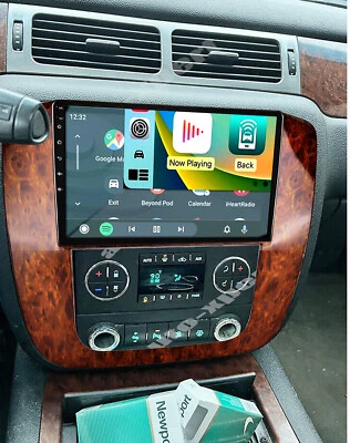 GPS Navi For GMC Yukon Chevy Tahoe Suburban Car Stereo Android 13 Carplay Radio - Image 1 of 4