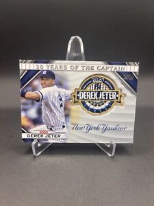 2020 Update 20 Years of the Captain Patch Relic 20YCC-98 Derek Jeter - Yankees