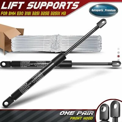 2x Suporte de Elevação da Porta Traseira do Tronco Suporta Amortecedores Apoios de Suspensão para BMW E30 3 Series 84-93 M3 - Imagem 1 de 4