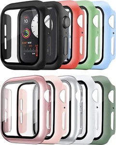 Pour iWatch Apple Watch 2/3/4/5/6/7/SE Protection écran Coque Mat 38-45mm - Photo 1 sur 20