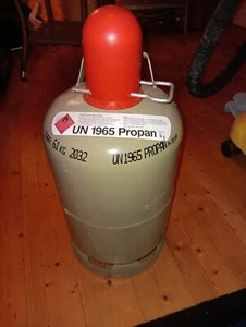 5-kg Gasflasche / Eigentumsflasche grau leer 5 kg. - Bild 1 von 7