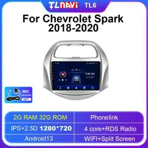 For Chevrolet Spark Beat 2018-2020 Car Radio GPS Stereo Multimedia Player Screen - Picture 1 of 32