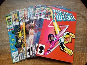 The New Mutants #17, (#18 x2),25,26, (#28 x3), 29, 30, 47, 54, 72 (1984-1989... - Picture 1 of 15