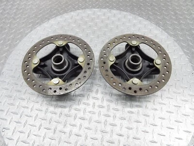 Polaris RZR XP4 1000 2016 dirección asistida eléctrica OEM rotores de freno trasero bujes discos lote de pares Foto 1 de 4