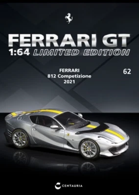812 COMPETIZIONE - 2021 FERRARI GT 1:64 LIMITED EDITION N#62 - Immagine 1 di 2