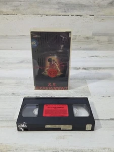 S.S. EXPERIMENT VHS HORROR Vintage Movie RARE- Clamshell Rental - Picture 1 of 7