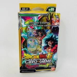 Dragonball Super Juego de Cartas SD05 Crimson Saiyan Deck NUEVO Sellado TCG CCG - Imagen 1 de 6